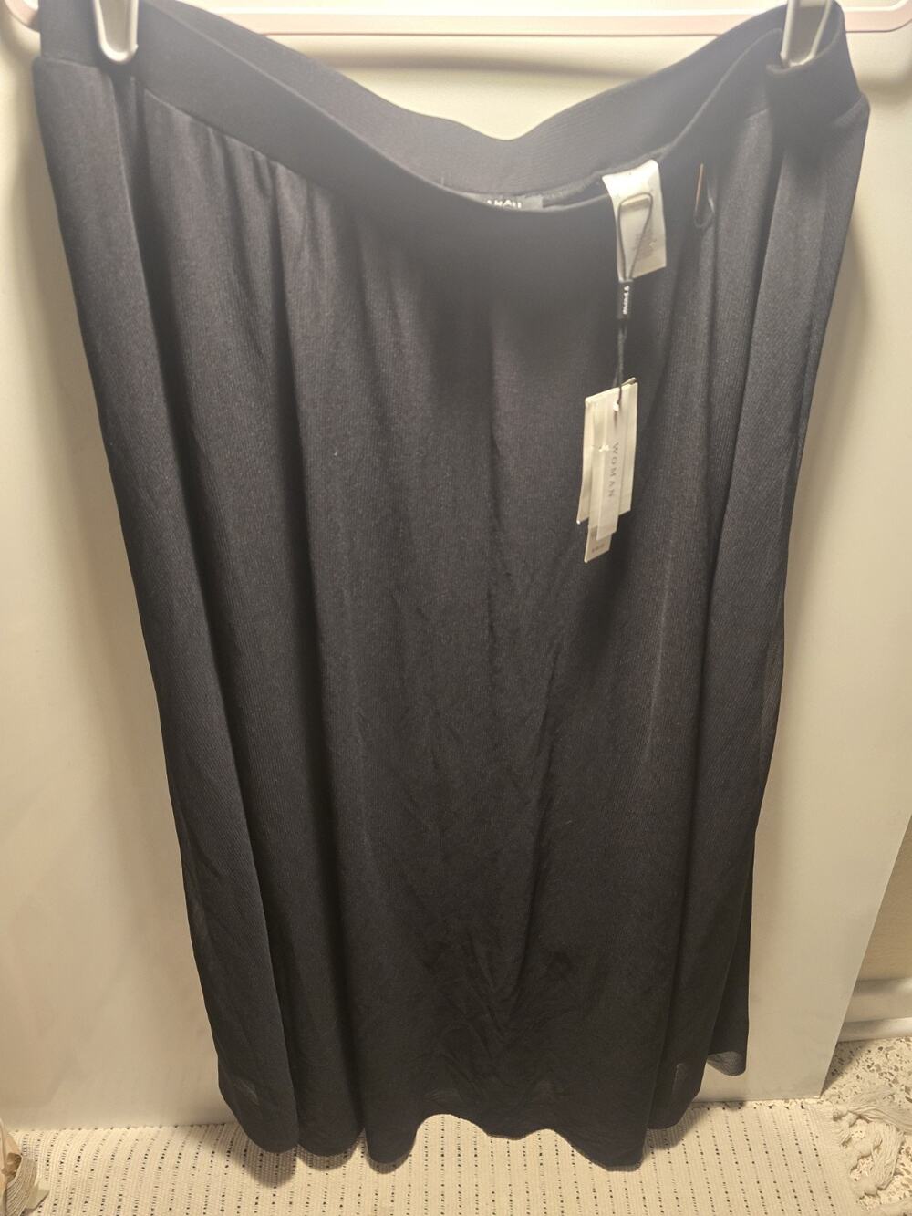 Torrid Maxi Skirt Size XL Black Sheer Overlay Witchy WhimsyGoth Flowy romantic - Picture 1 of 8
